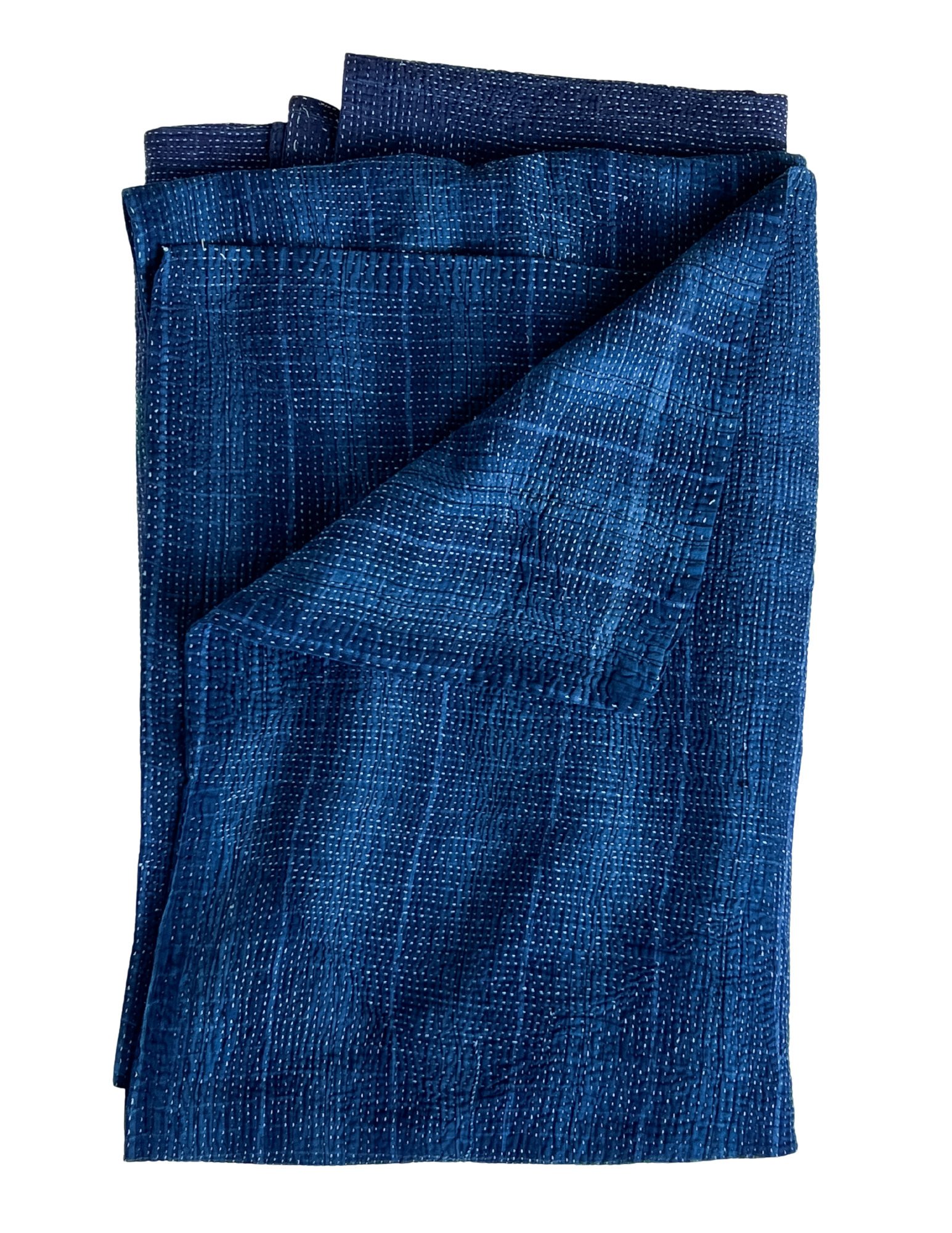 The Indigo Quilt – Vintage Kantha Quilt