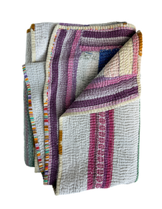 The Garden Quilt – Vintage Kantha Quilt