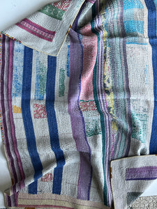 The Garden Quilt – Vintage Kantha Quilt